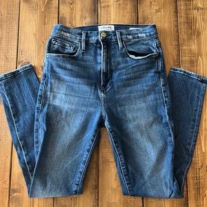 Frame All High Rise Skinny Jeans